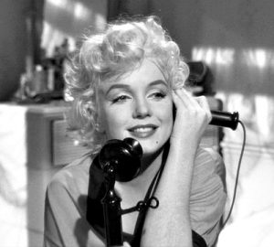 Marilyn as Sugar in Some Like it Hot.