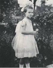 Ginger as a child