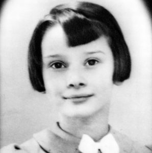 A young Audrey