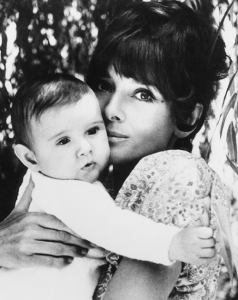 Audrey with her son, Luca